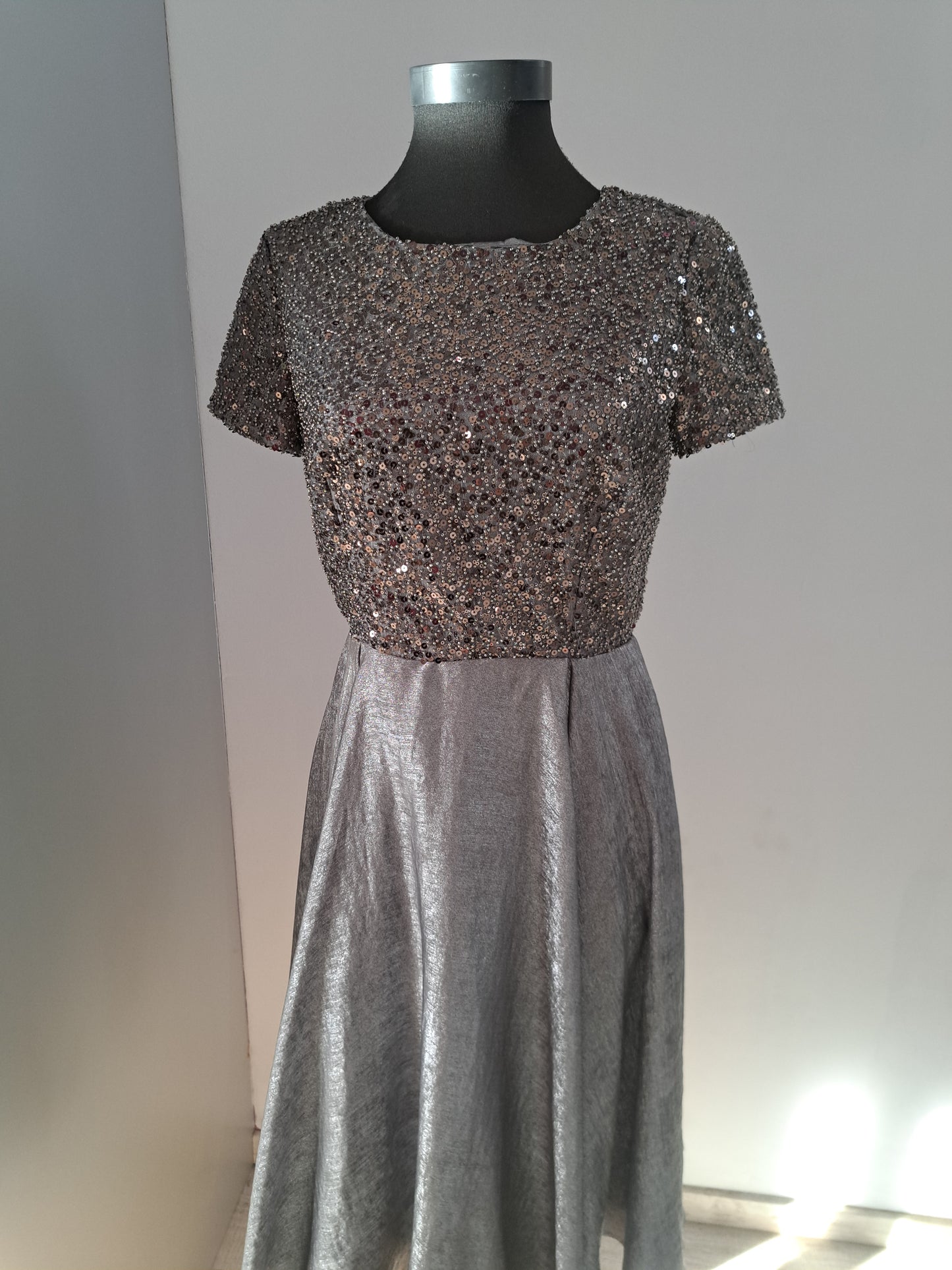 Rochie de ocazie argintie