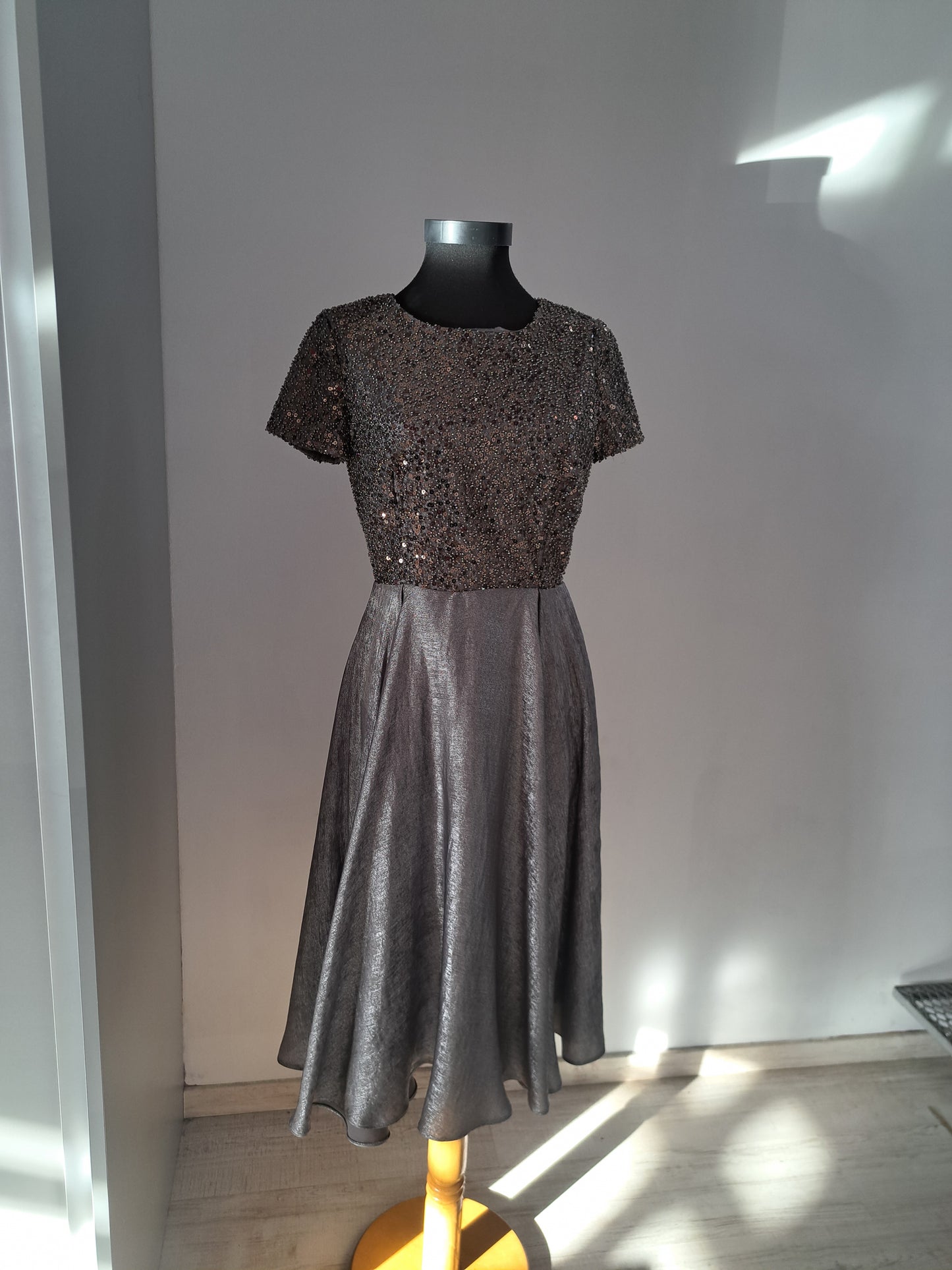 Rochie de ocazie argintie