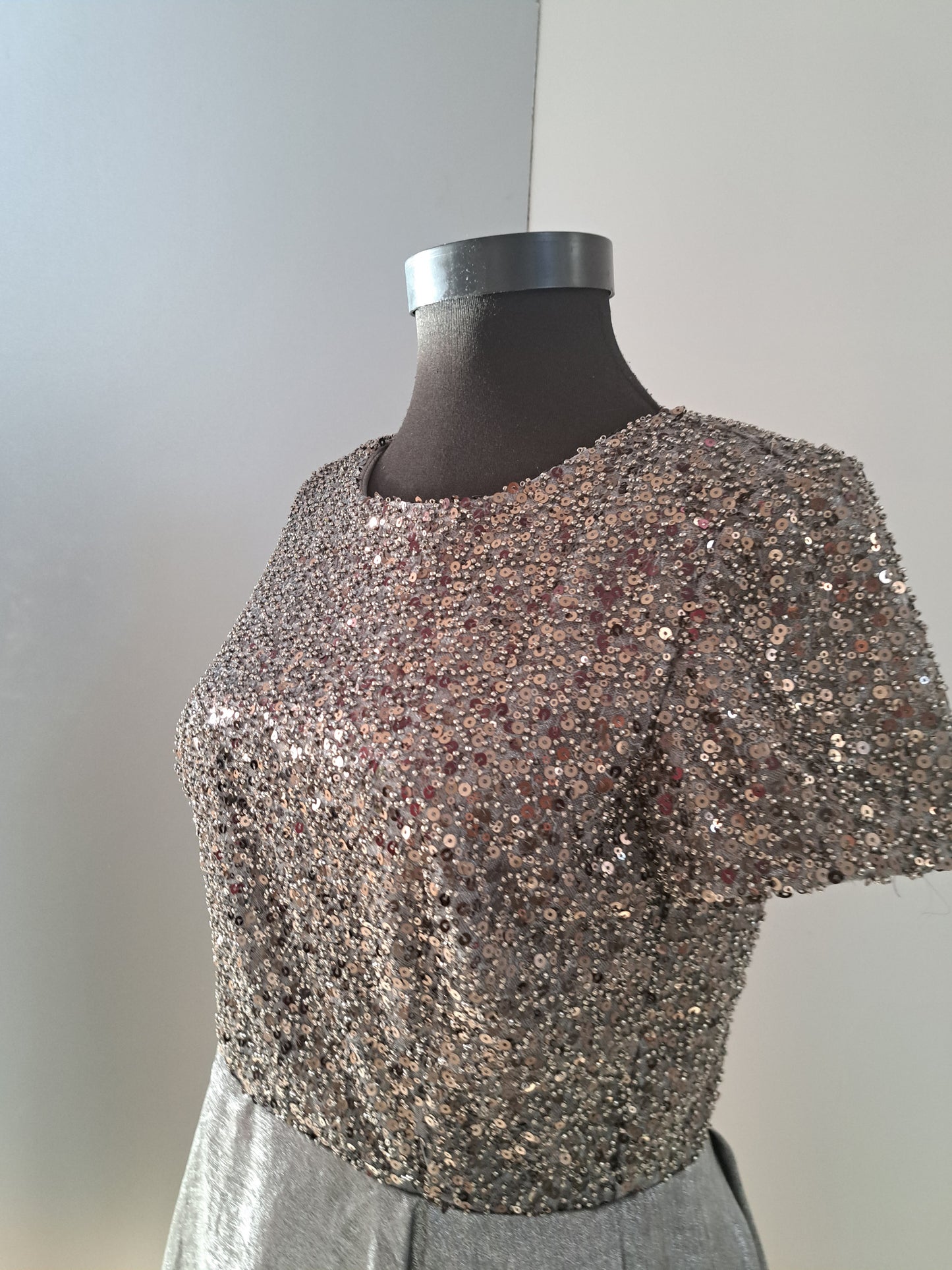 Rochie de ocazie argintie