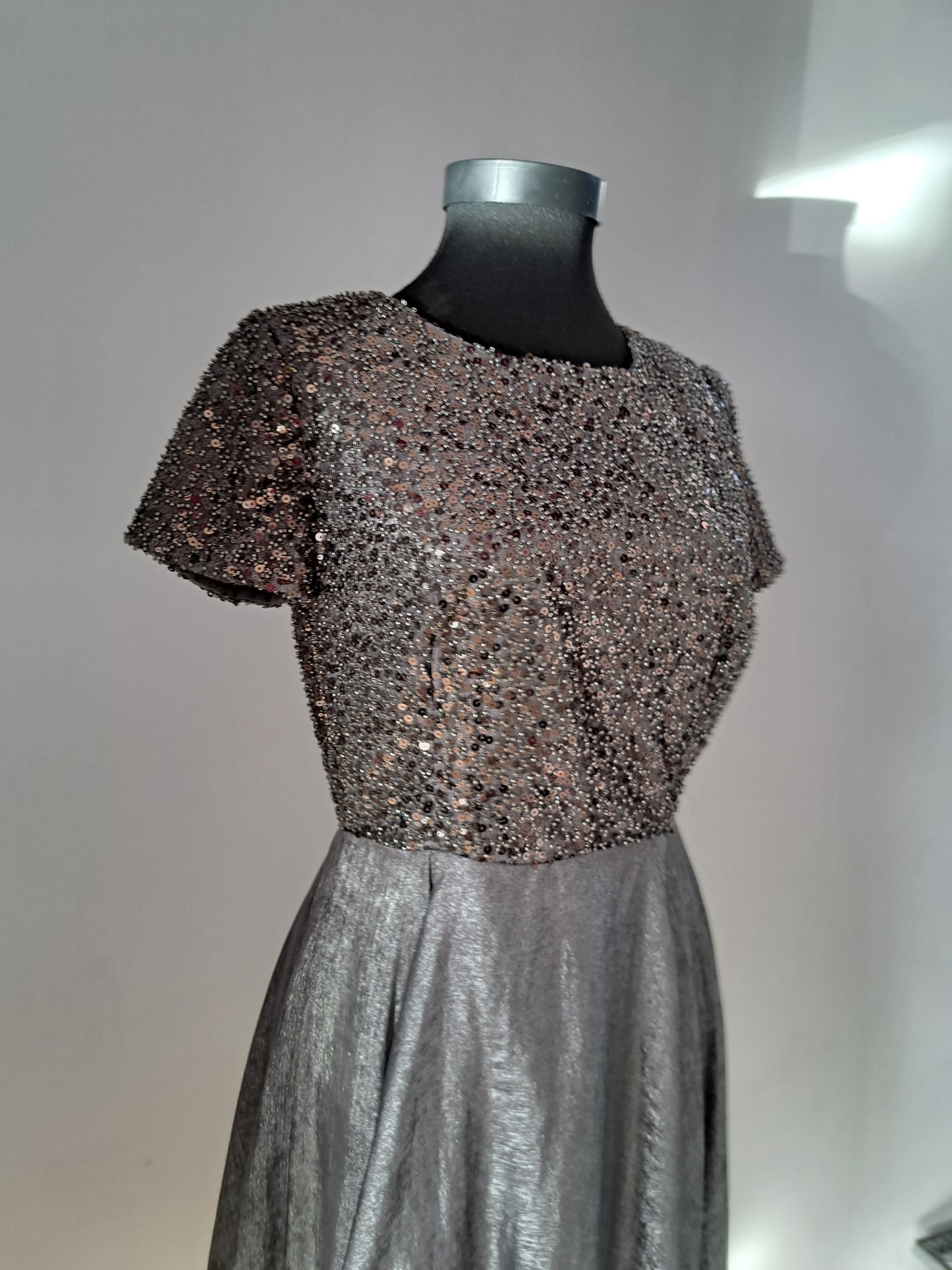 Rochie de ocazie argintie