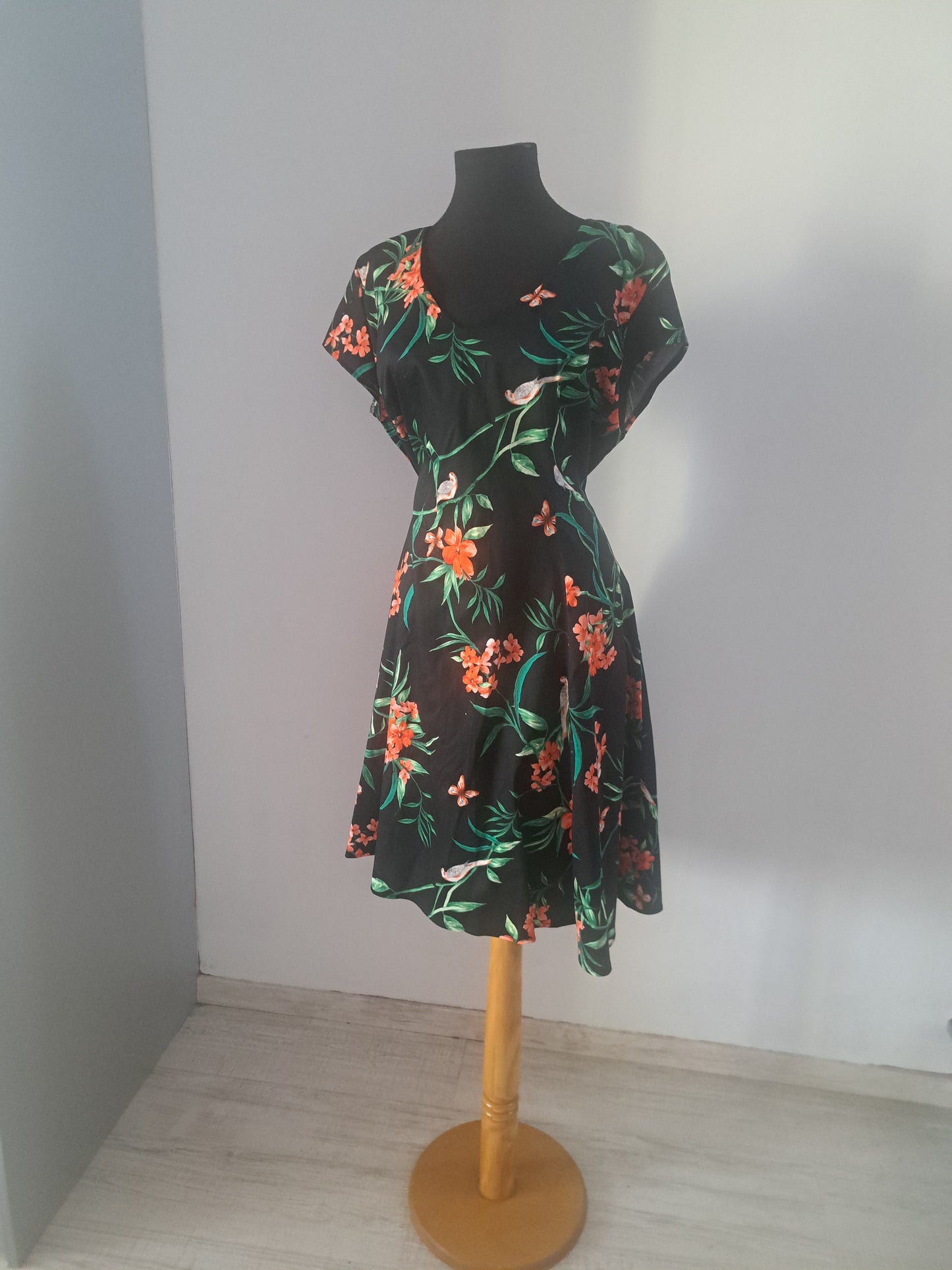 Rochie cu imprimeu flora