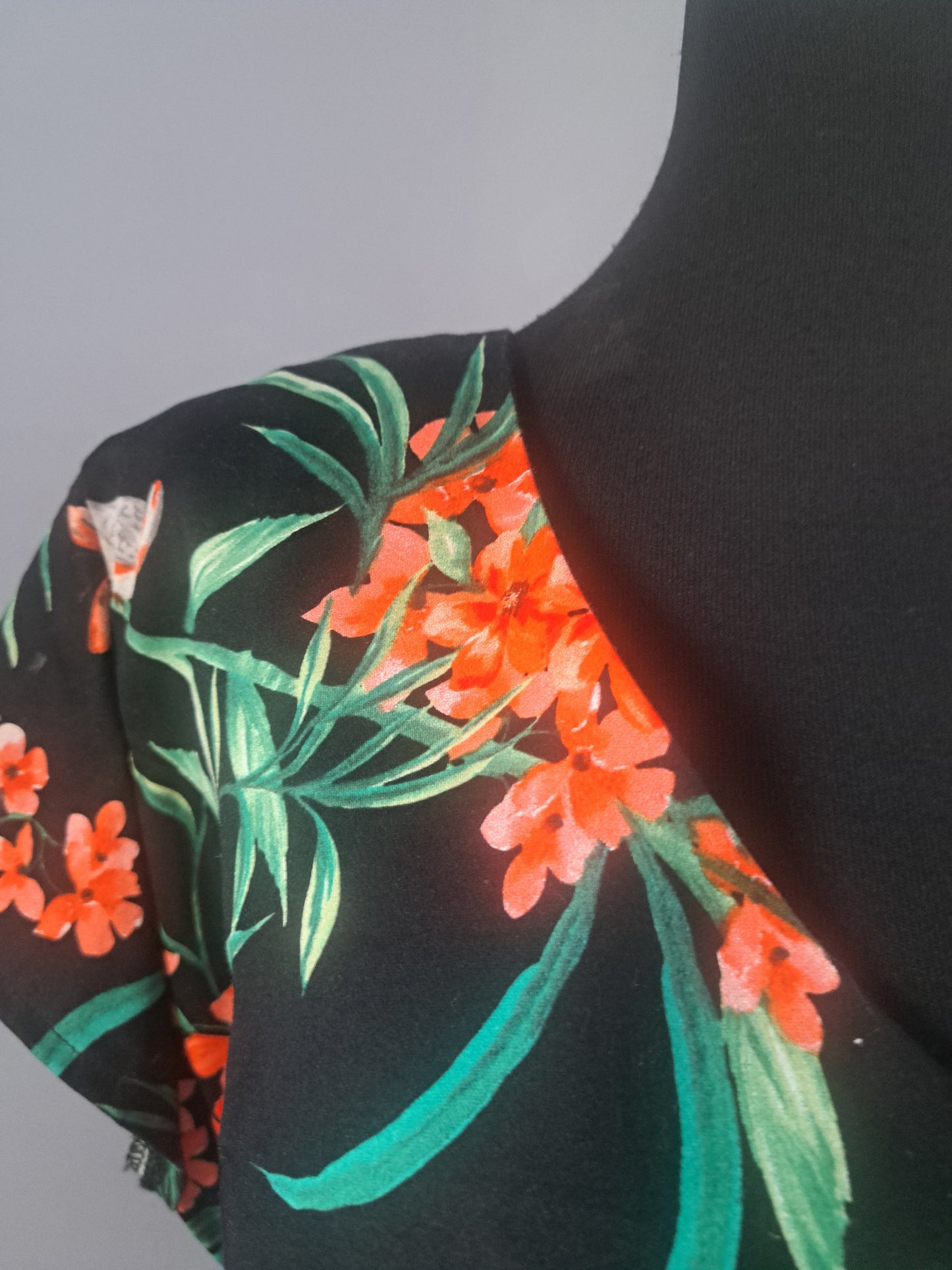 Rochie cu imprimeu flora